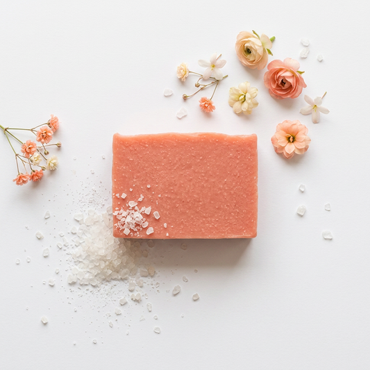 Sea Salt Blossom Goat Milk Soap Aura & Wellness