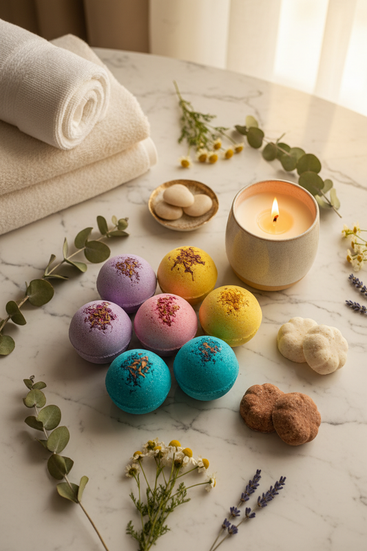 The Best Bath Bombs, Candles & Bath Truffles for Every Mood Aura & Wellness