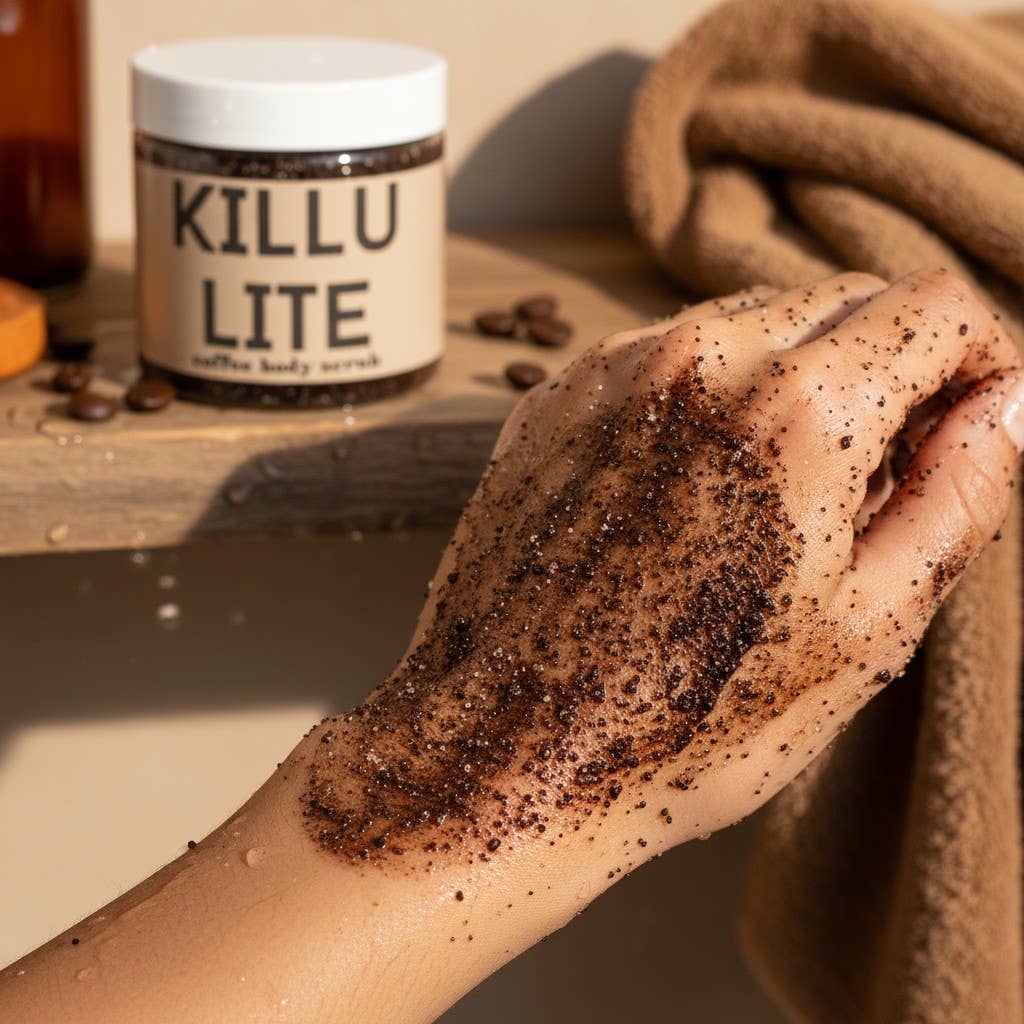 Killulite Coffee Exfoliate Body Scrub Pure Drop
