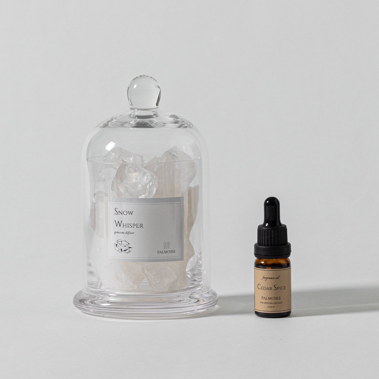 Snow Whisper Gemstone Diffuser [lemon/jasmine] Palmoire Home Fragrance