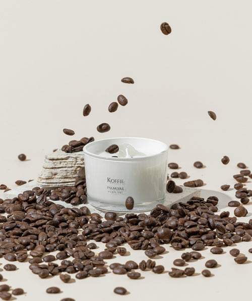 Koffie Soy Wax Candle Pink Iapetus