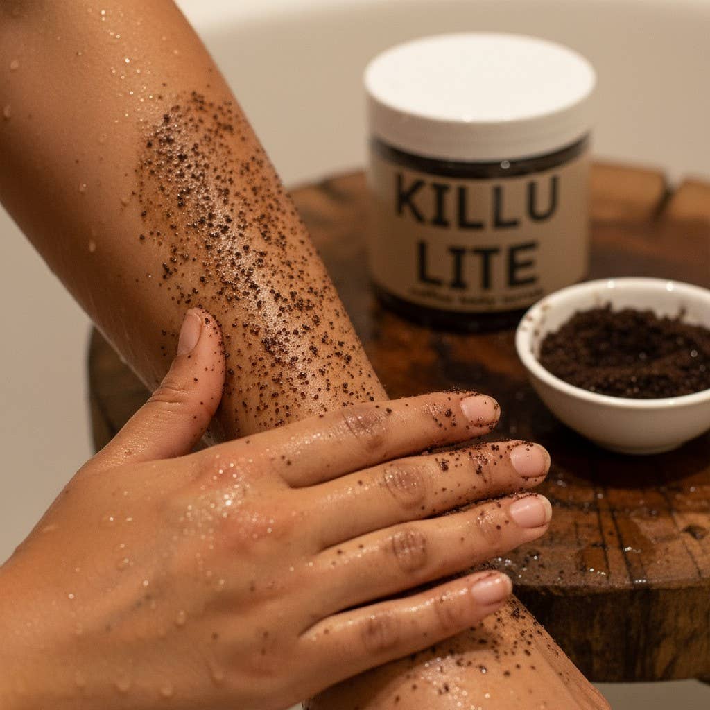 Killulite Coffee Exfoliate Body Scrub Pure Drop