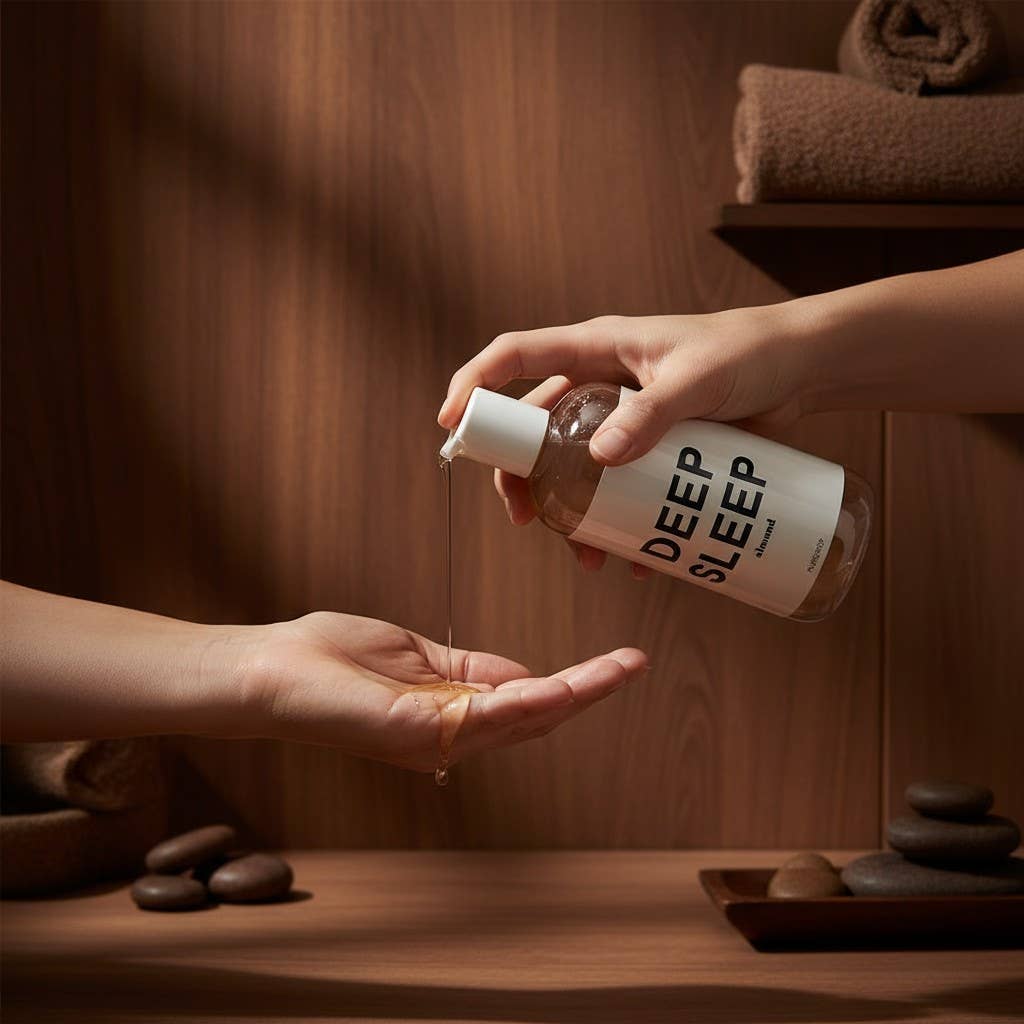 Deep Sleep Almond Shower Gel, Body Wash Pure Drop