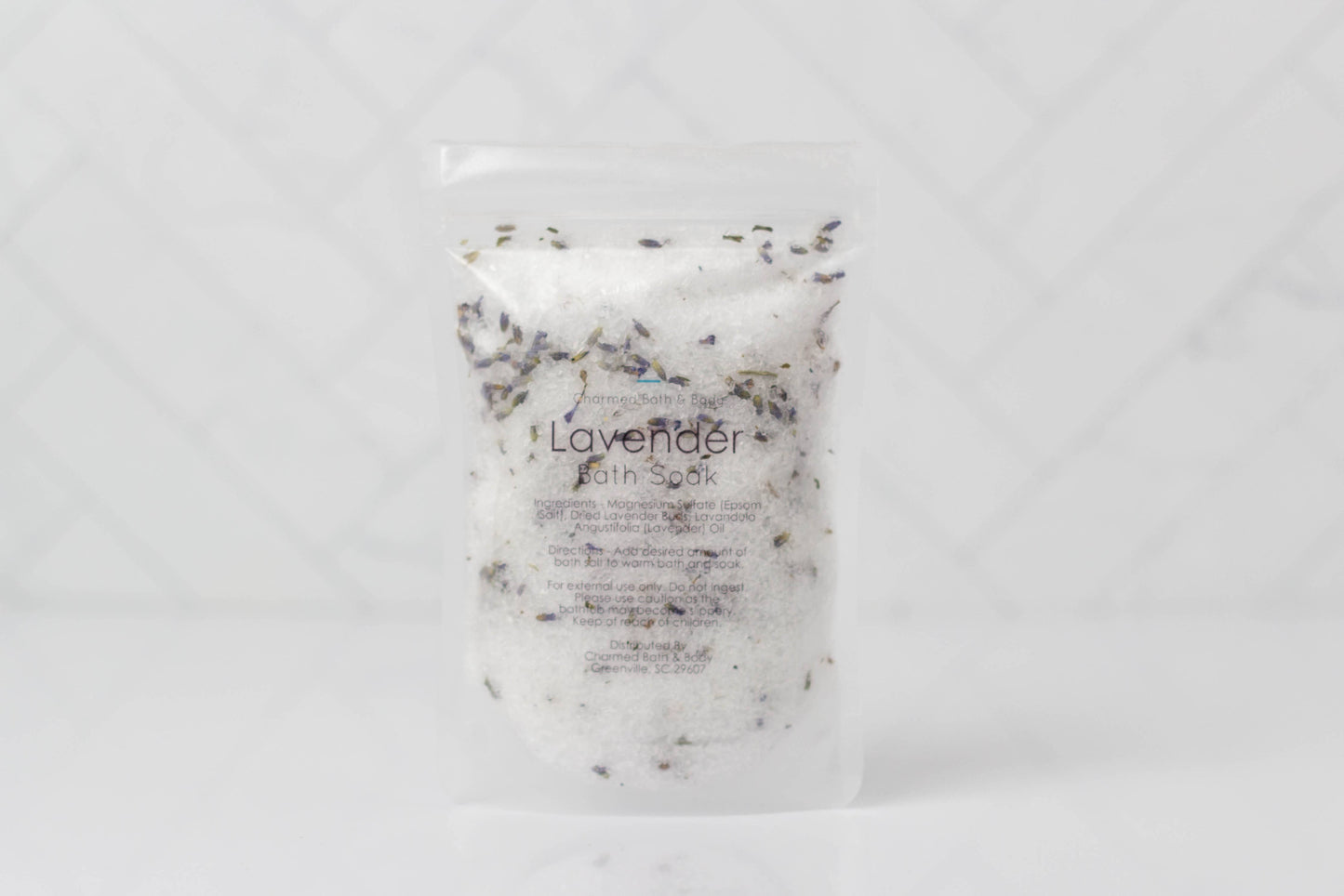 Bath Salt Pouches: Jasmine Charmed Handmade