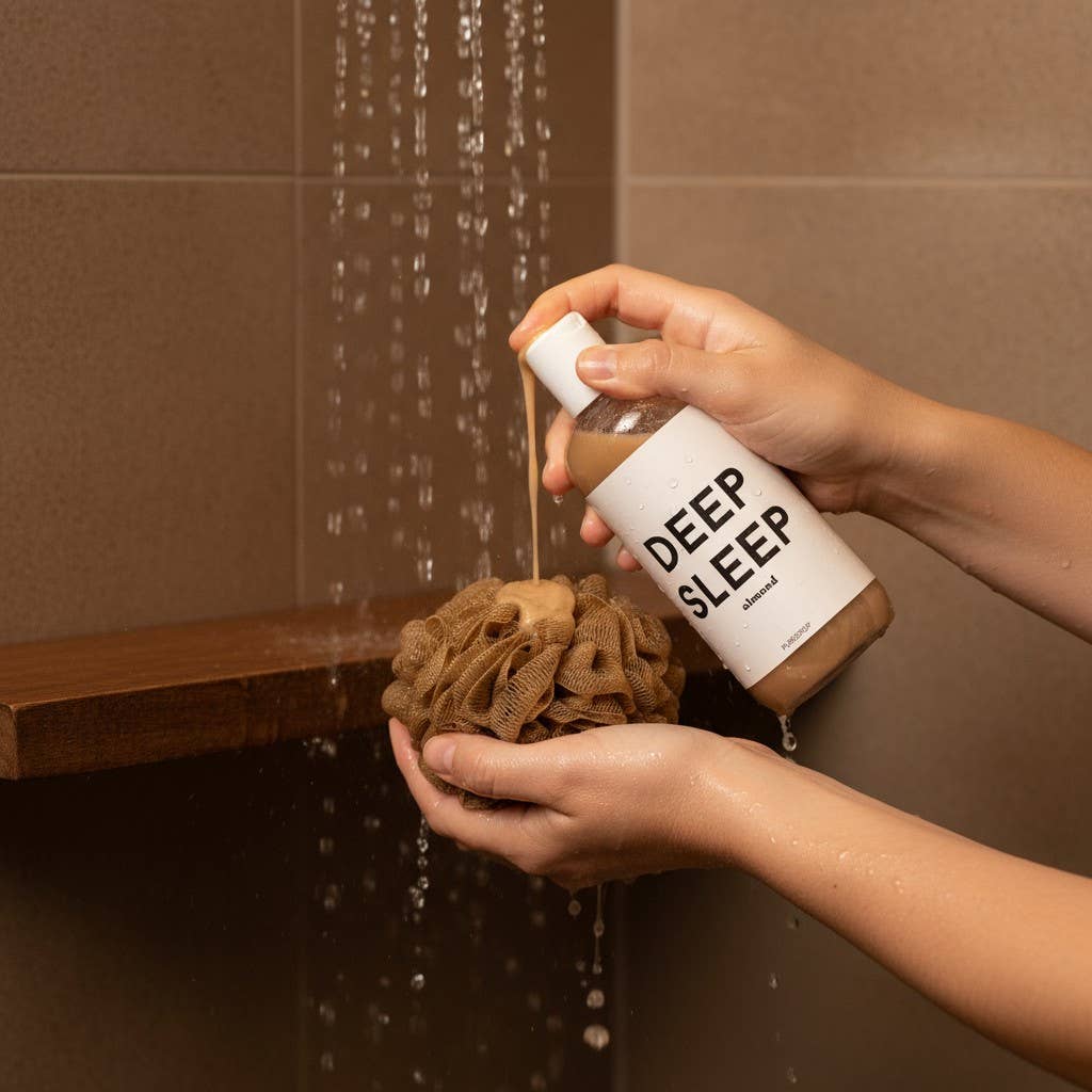 Deep Sleep Almond Shower Gel, Body Wash Pure Drop