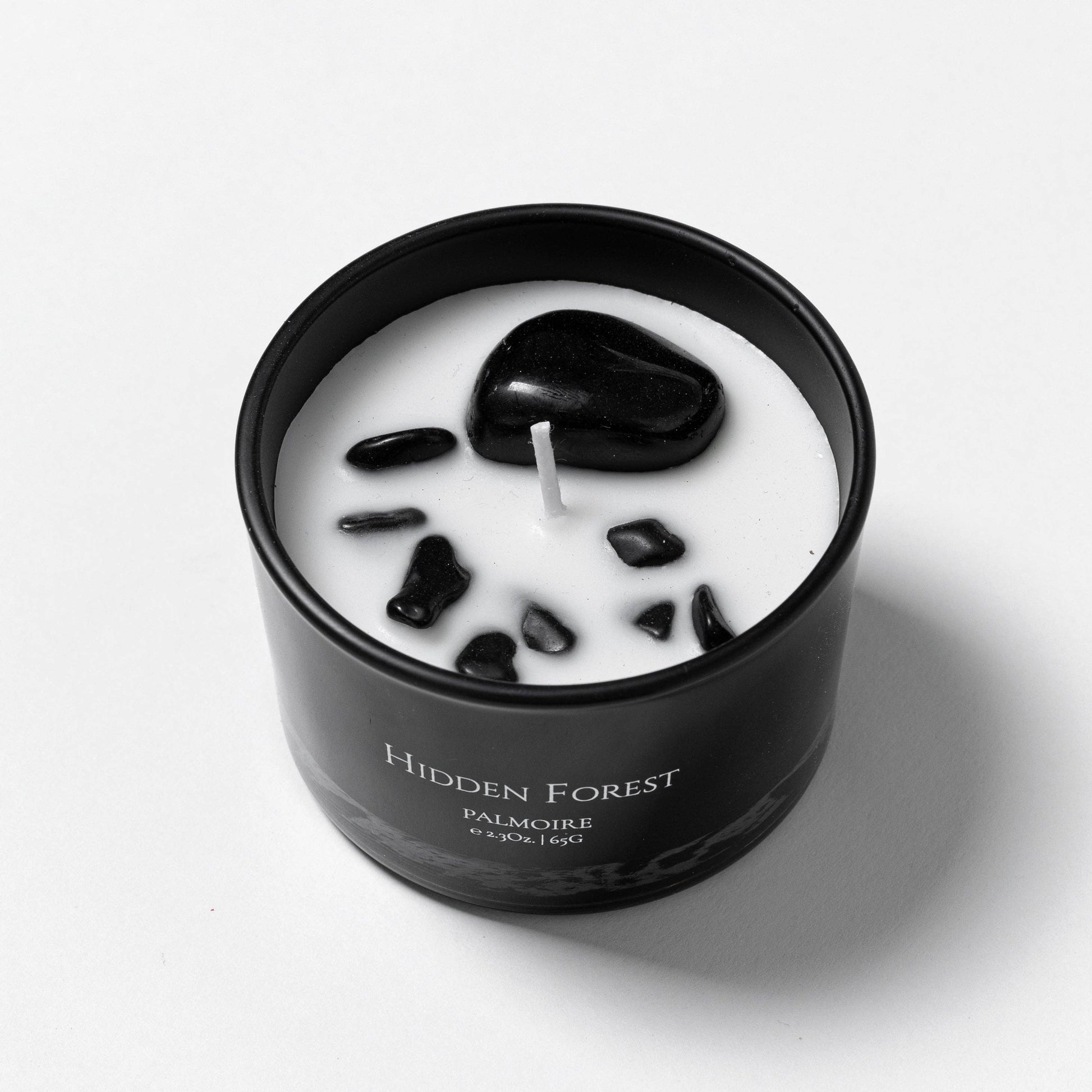 Hidden Forest Soy Wax Candle [vanilla/rosewood/sandalwood]: Mini 2.3 oz/ 65 g Palmoire Home Fragrance