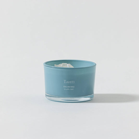 Tahiti Soy Wax Candle [lavender/lemon/jasmine]: Mini 2.3 oz/ 65 g Palmoire Home Fragrance