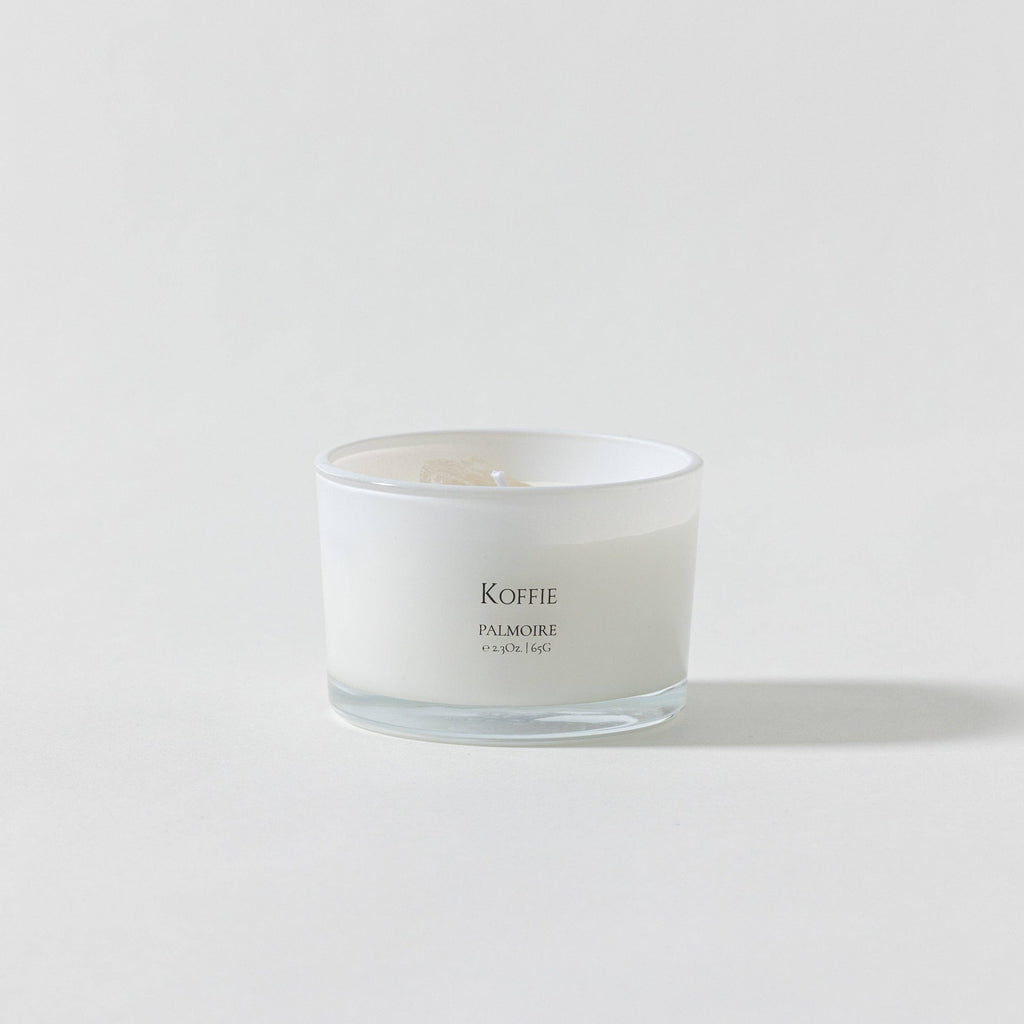 Koffie Soy Wax Candle [coffee/caramel/vanilla]: Mini 2.3 oz/ 65 g Palmoire Home Fragrance
