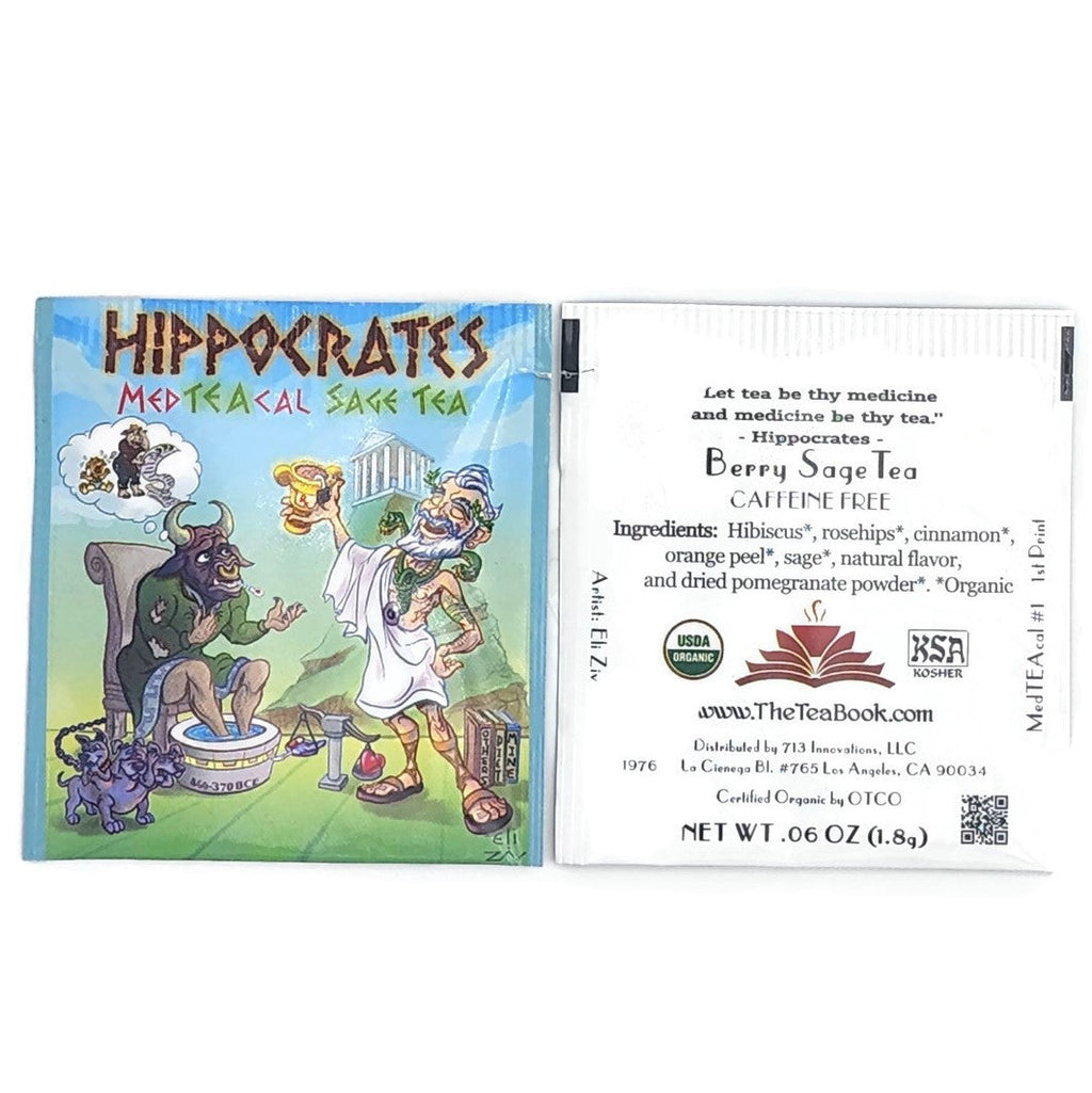 Hippocrates: Organic Med-TEA-cal Berry Sage Tea (Herbal / Caffeine Sky Alcestis