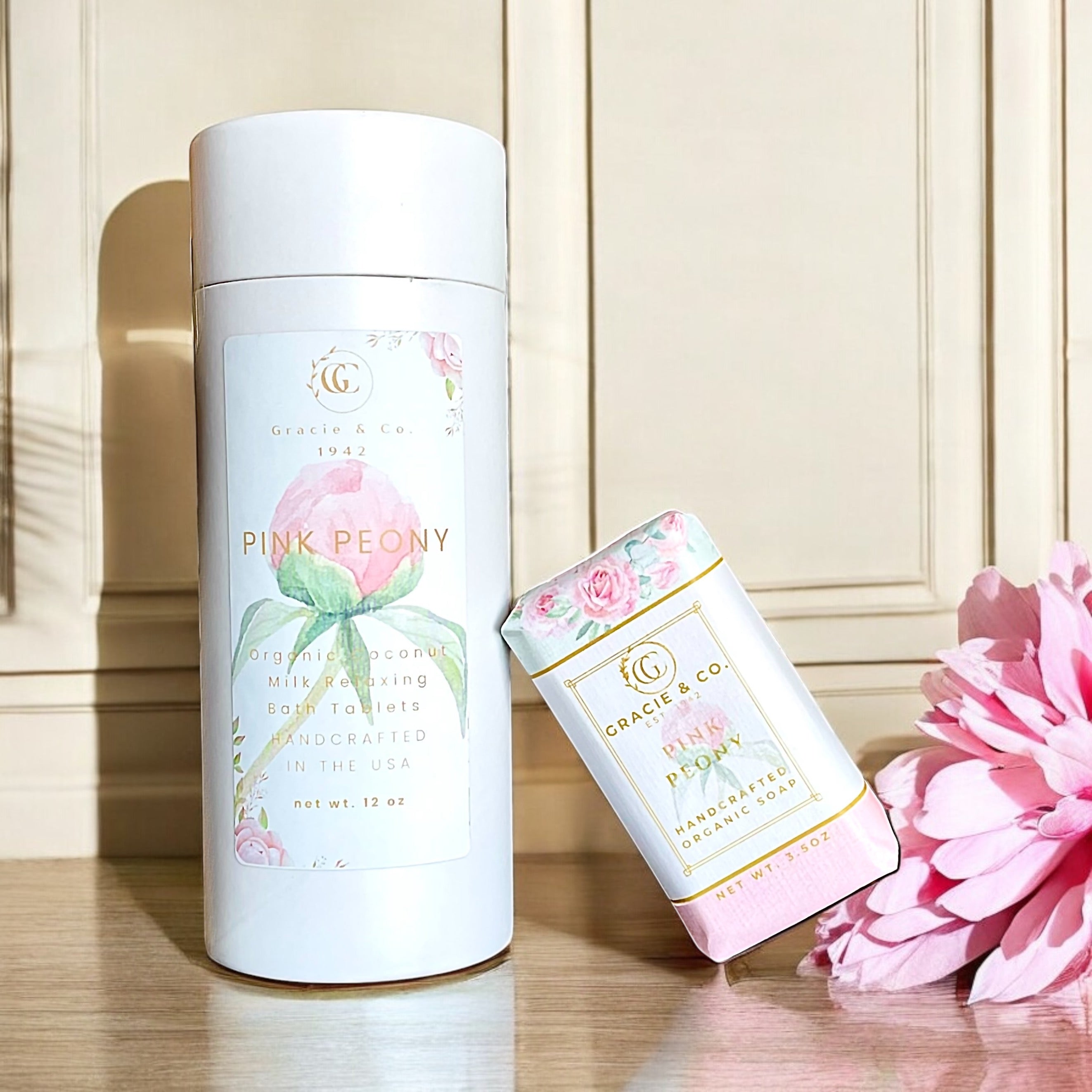 Melt Away Stress – Coconut Milk Magnesium Bath Bombs 4 OZ Emerald Tulsi