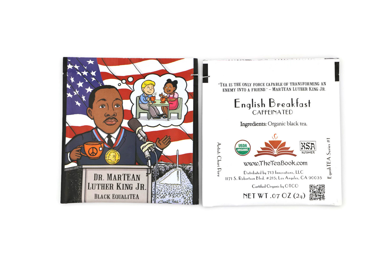 Dr. MarTEAn (Martin) Luther King Jr: Organic English Breakfast Sky Alcestis