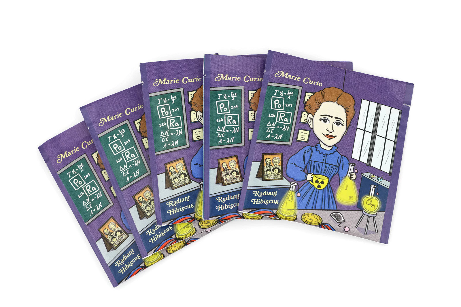 Marie Curie: Radiant Hibiscus Sky Alcestis