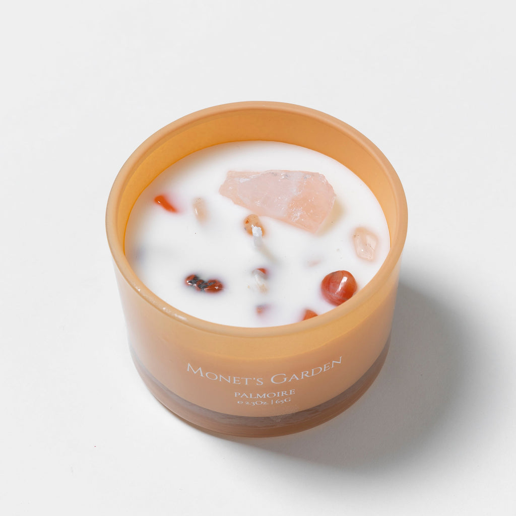 Monet's Garden Soy Wax Candle Pink Iapetus
