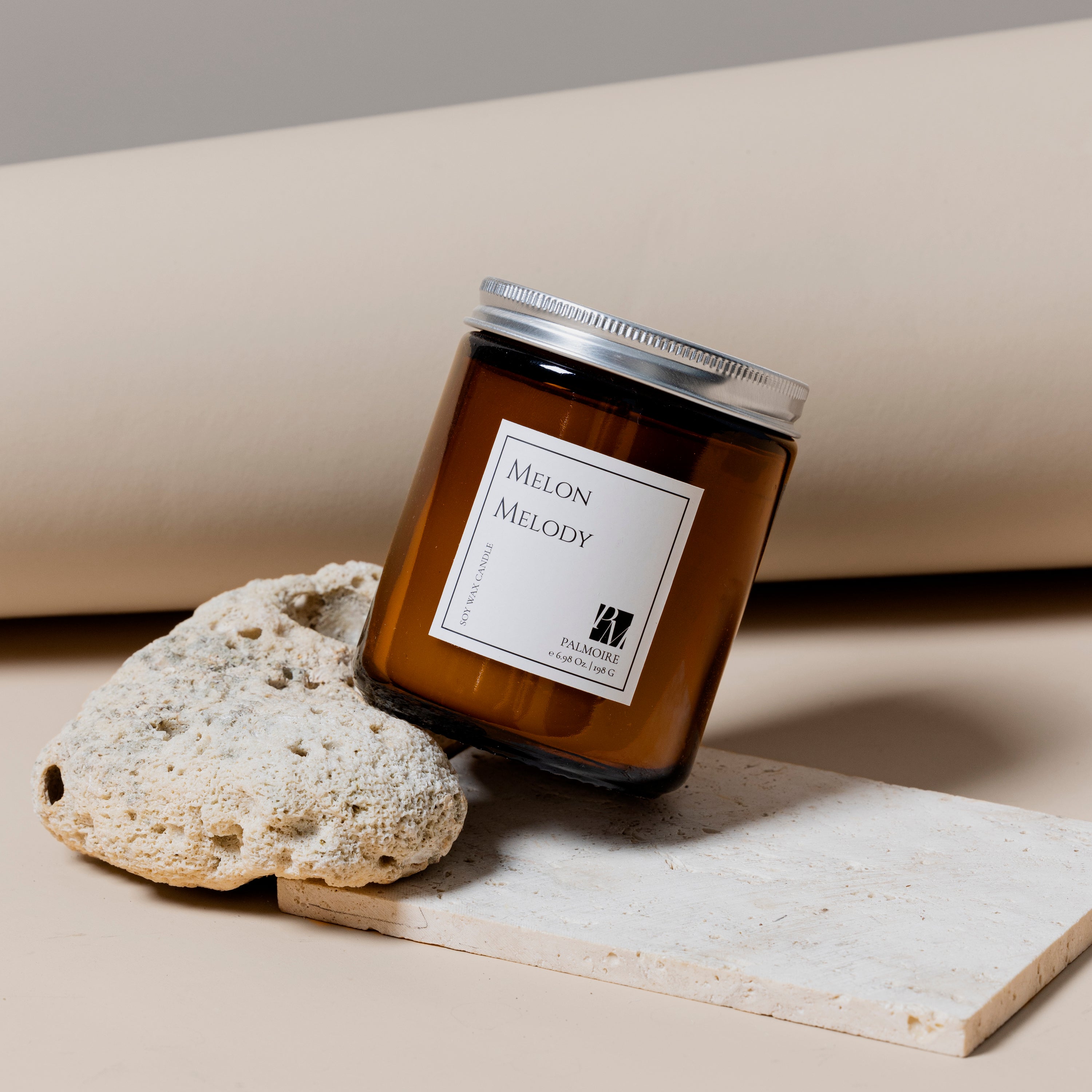 Melon Melody Soy Wax Candle Pink Iapetus