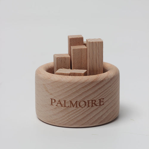 Wood Diffuser - Beech Wood | Natural Reed Diffuser for Home Fragrance Pink Iapetus