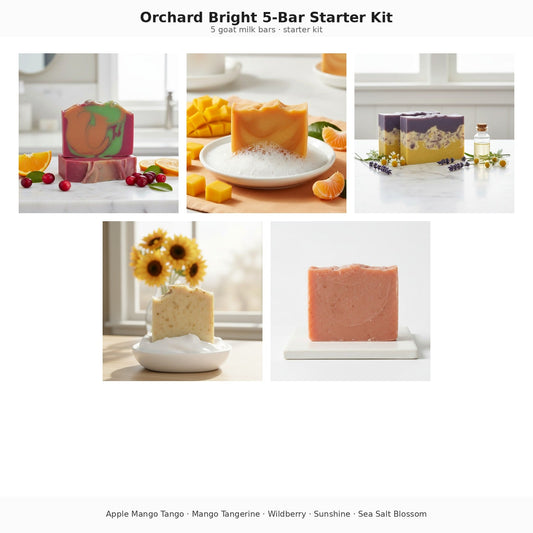 Orchard Bright 5-Bar Starter Kit Aura & Wellness