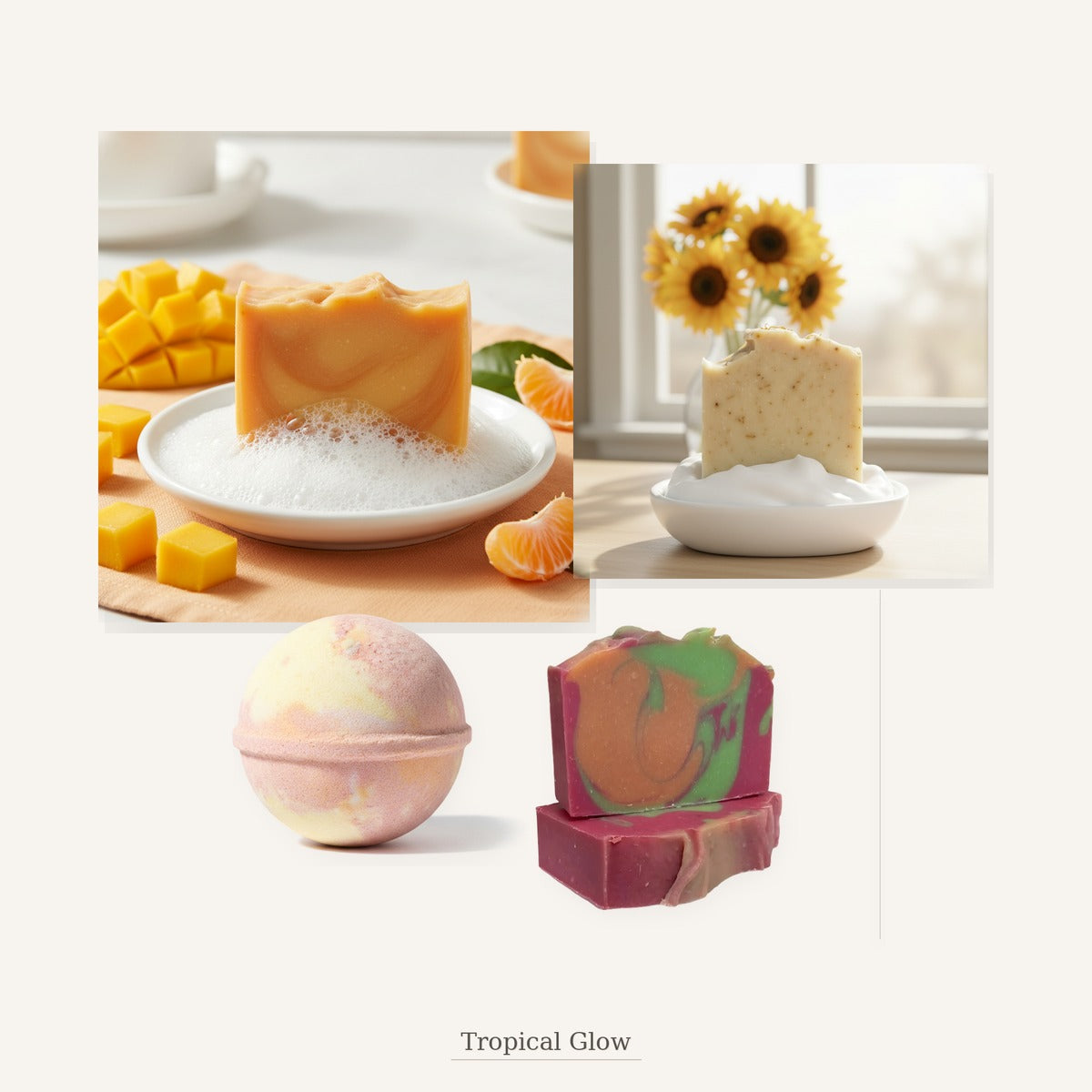 Tropical Glow Gift Set Aura & Wellness