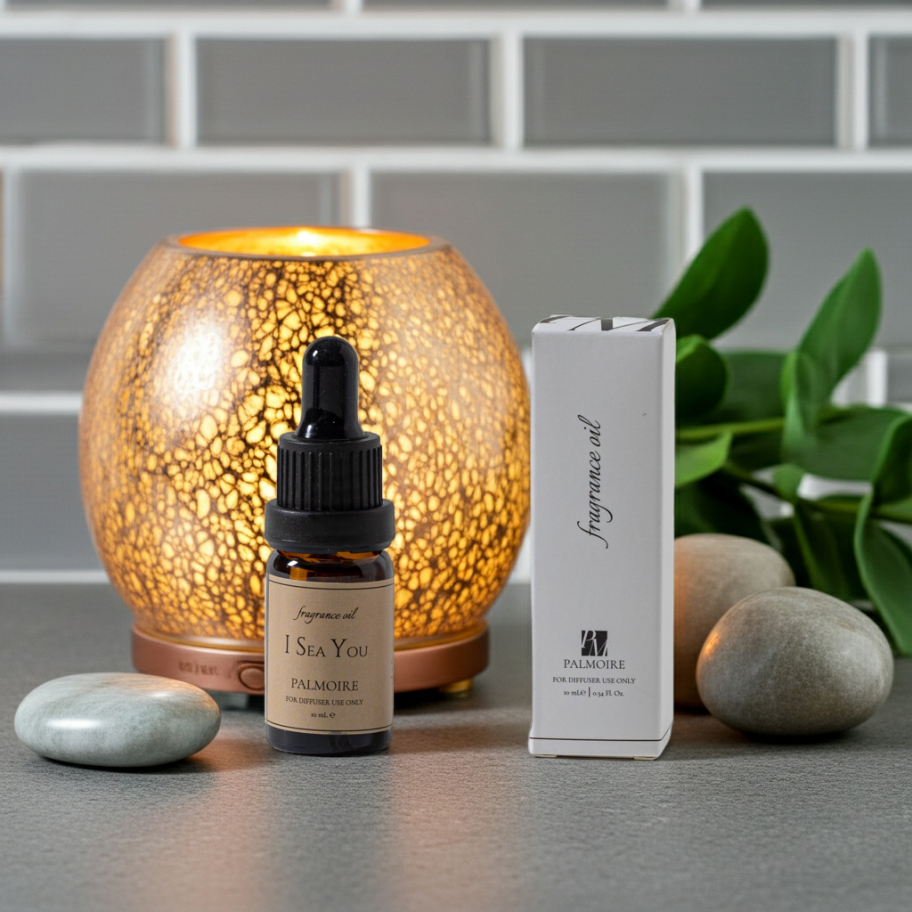 I Sea You Fragrance Oil - Sea Breeze & Lavender Scent for Diffusers Pink Iapetus