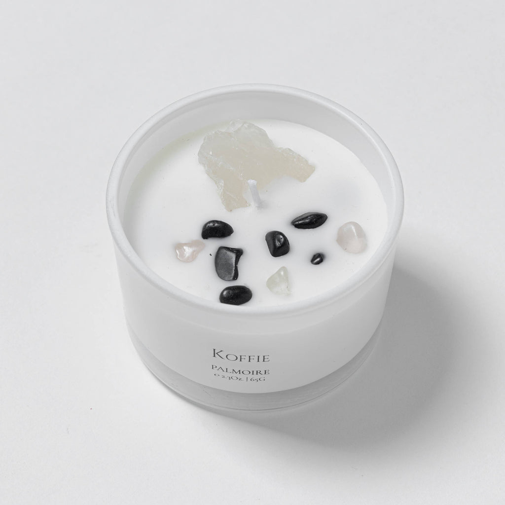 Koffie Soy Wax Candle Set (4.9 Oz / 2.3 Oz) Palmoire Home Fragrance