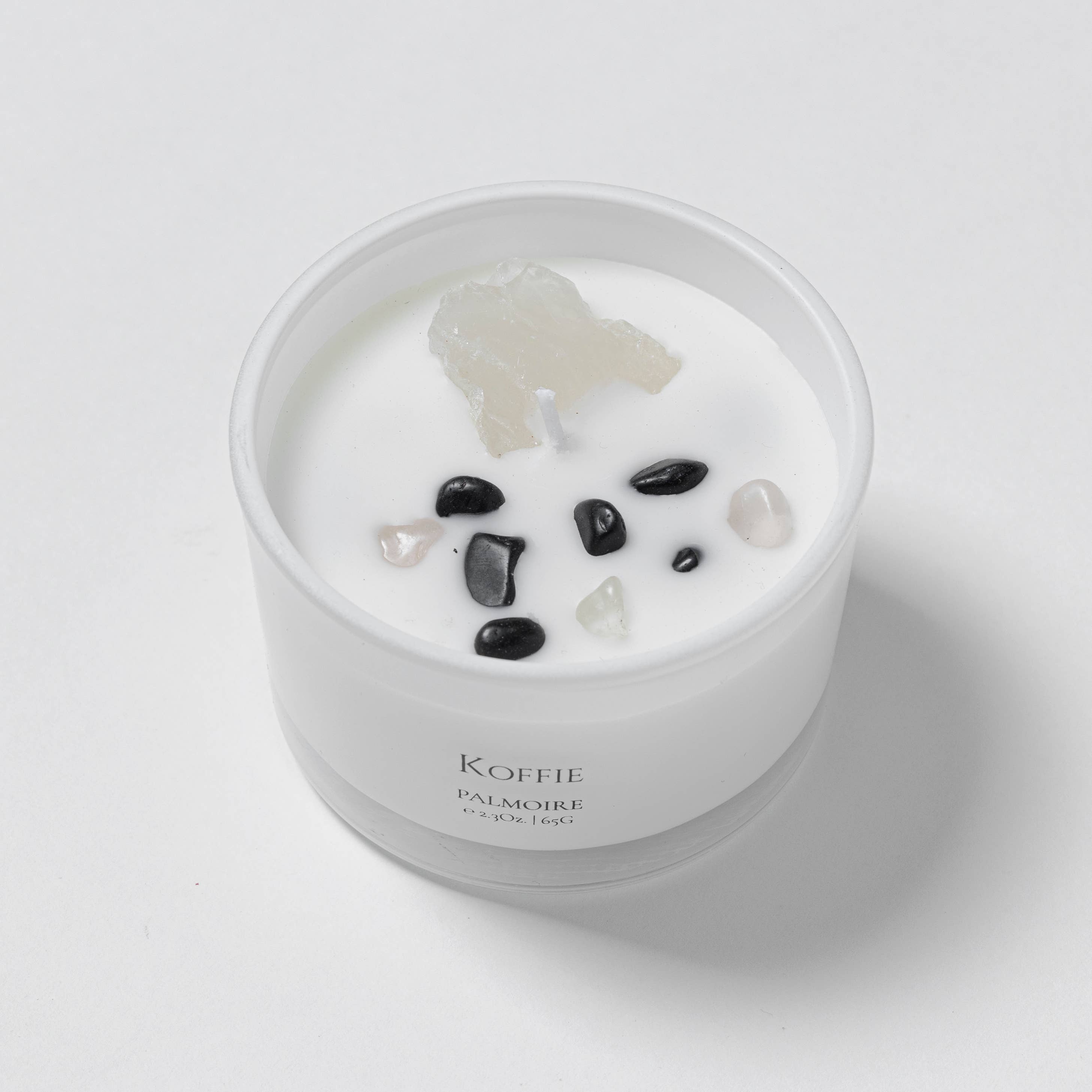 Koffie Soy Wax Candle Set (4.9 Oz / 2.3 Oz) Palmoire Home Fragrance