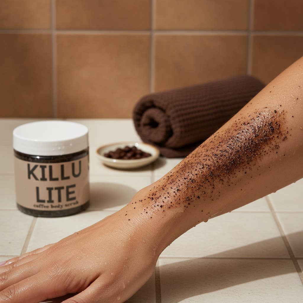 Killulite Coffee Exfoliate Body Scrub Pure Drop