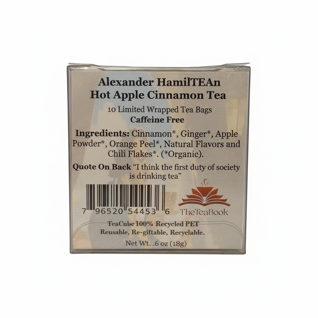 Alexander HamilTEAn Hot Apple Cinnamon Tea Aura & Wellness