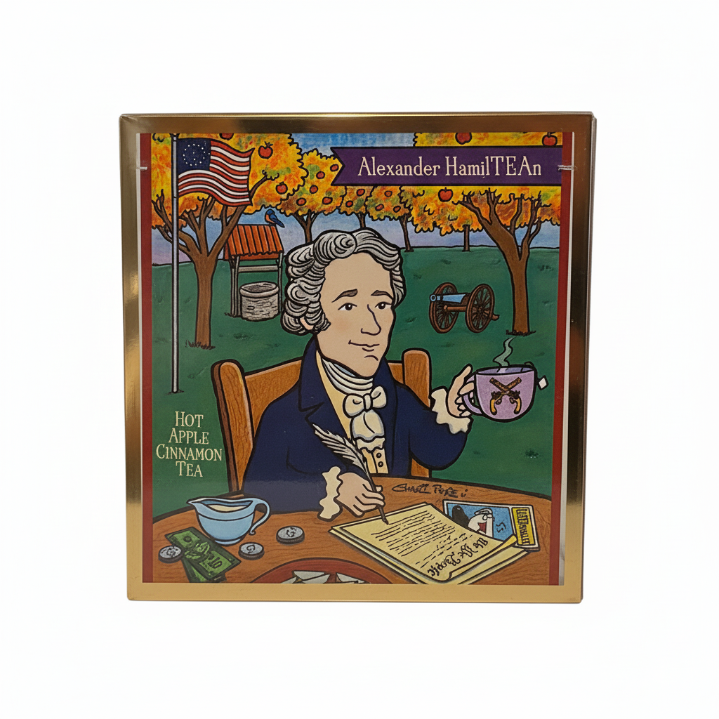Alexander HamilTEAn Hot Apple Cinnamon Tea Aura & Wellness