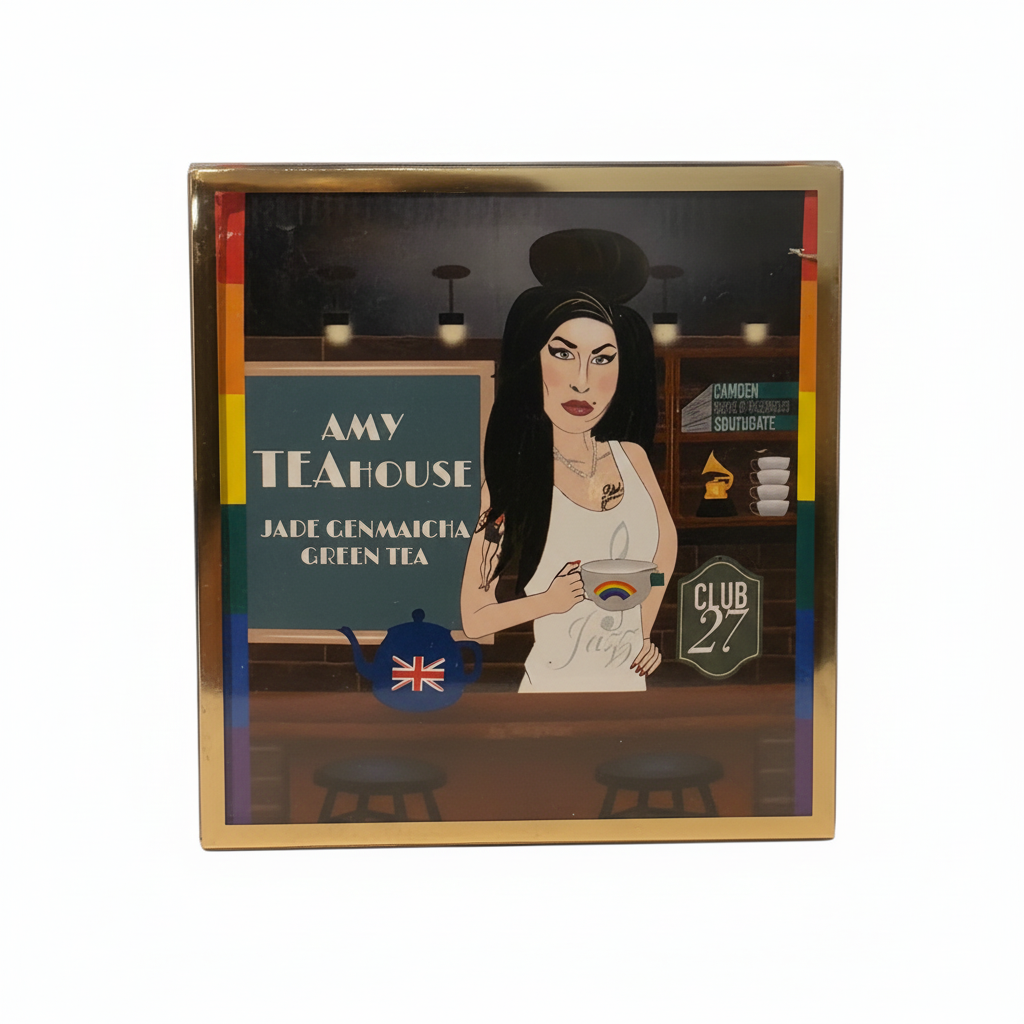 Amy TEAHouse Jade Genmaicha Green Tea 10ct Aura & Wellness