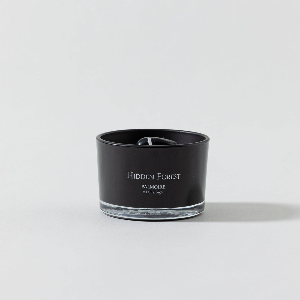 Hidden Forest Soy Wax Candle [vanilla/rosewood/sandalwood]: Mini 2.3 oz/ 65 g Palmoire Home Fragrance