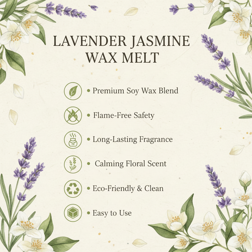 Benefits Lavender Jasmine