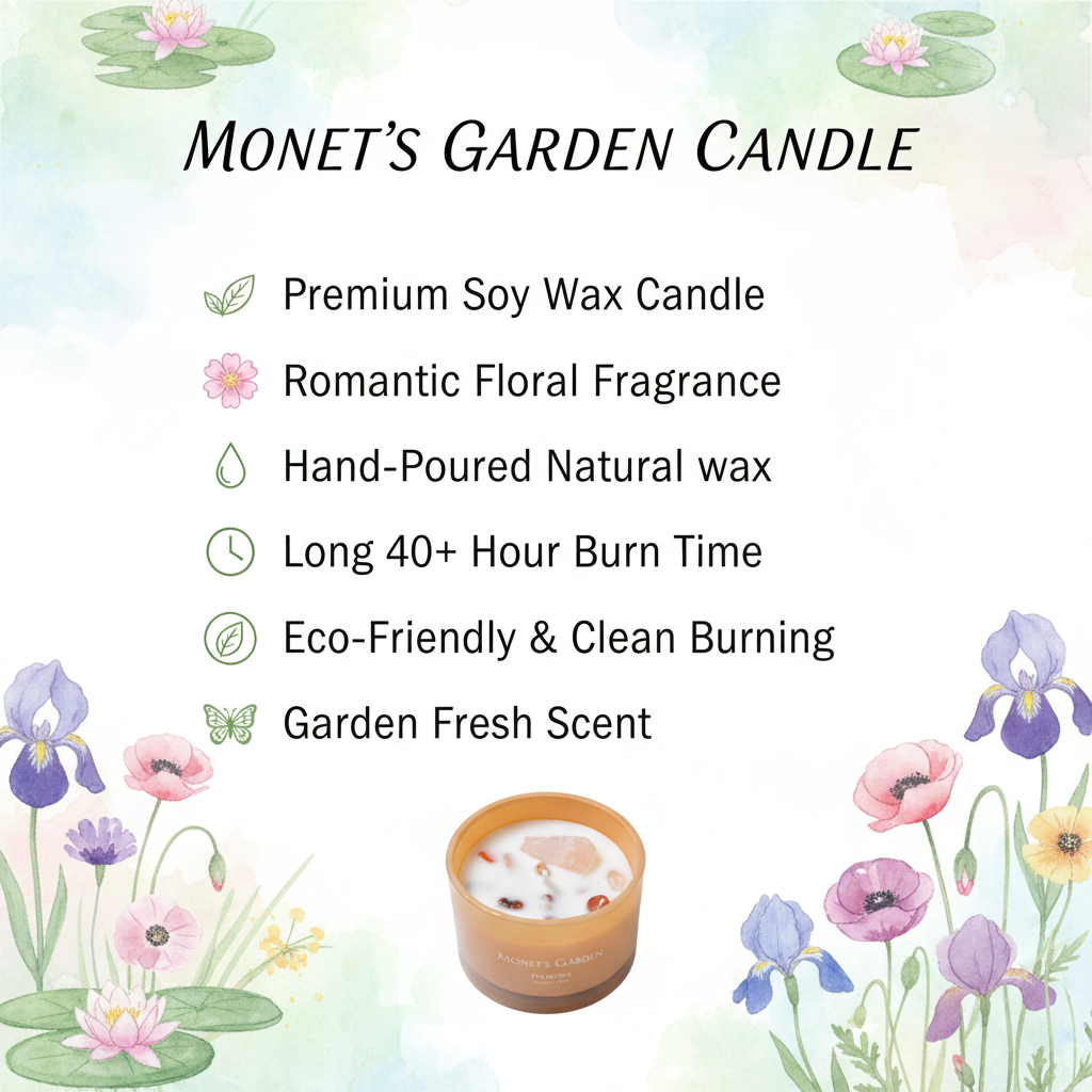 Benefits Monet's Garden