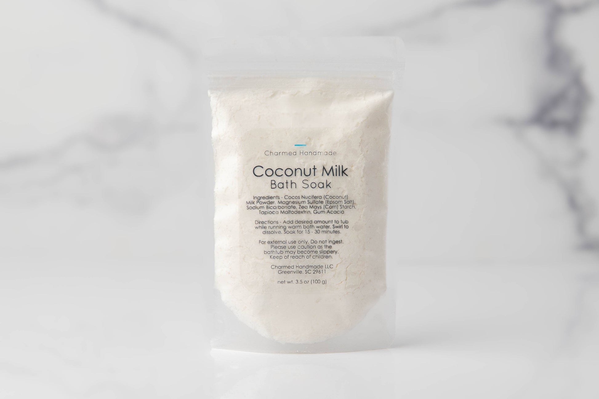 Coconut Milk Bath Soak Charmed Handmade