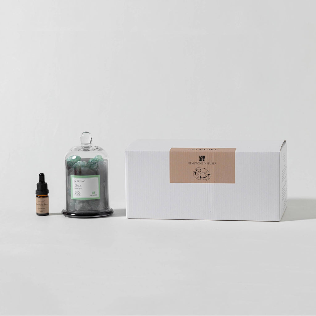Sleeping Oasis Gemstone Diffuser [apple/amber] Palmoire Home Fragrance