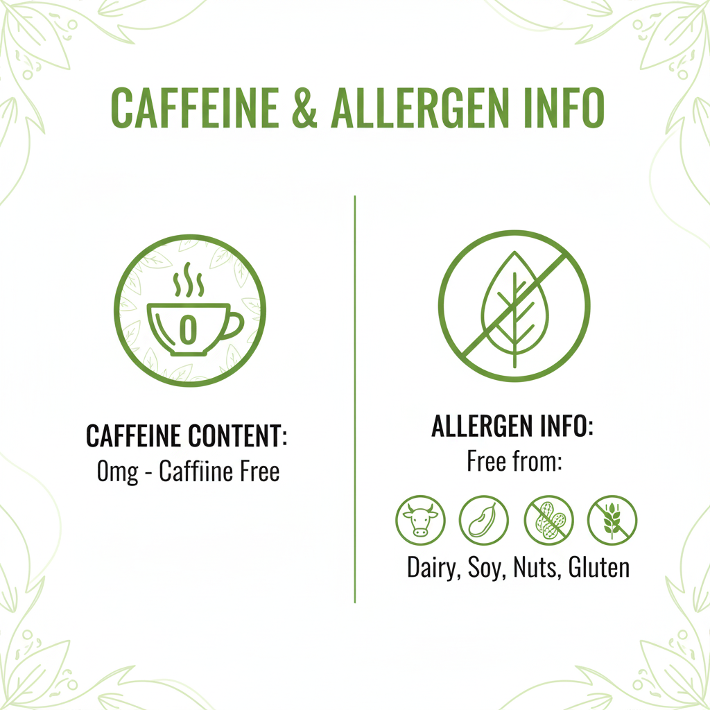 Caffeine & Allergen Info