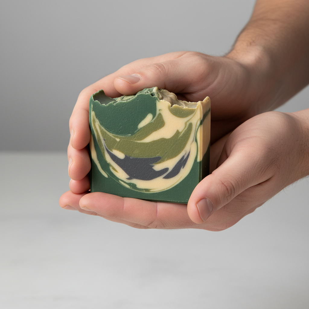 Camo Soap In Hand