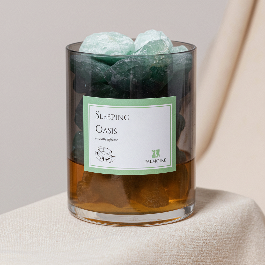 Close-Up – Sleeping Oasis Gemstone Diffuser