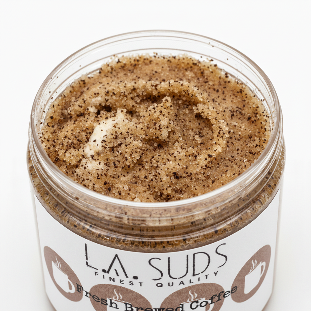 Coffee Granule Texture Close-Up