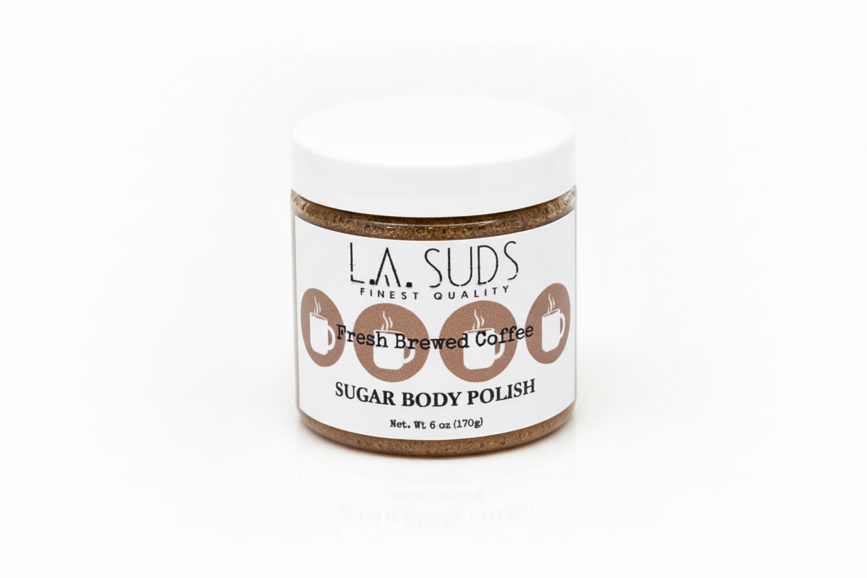 Luxurious Shea Butter Sugar Scrub - Fresh Brewed Coffee Scarlet Rhea