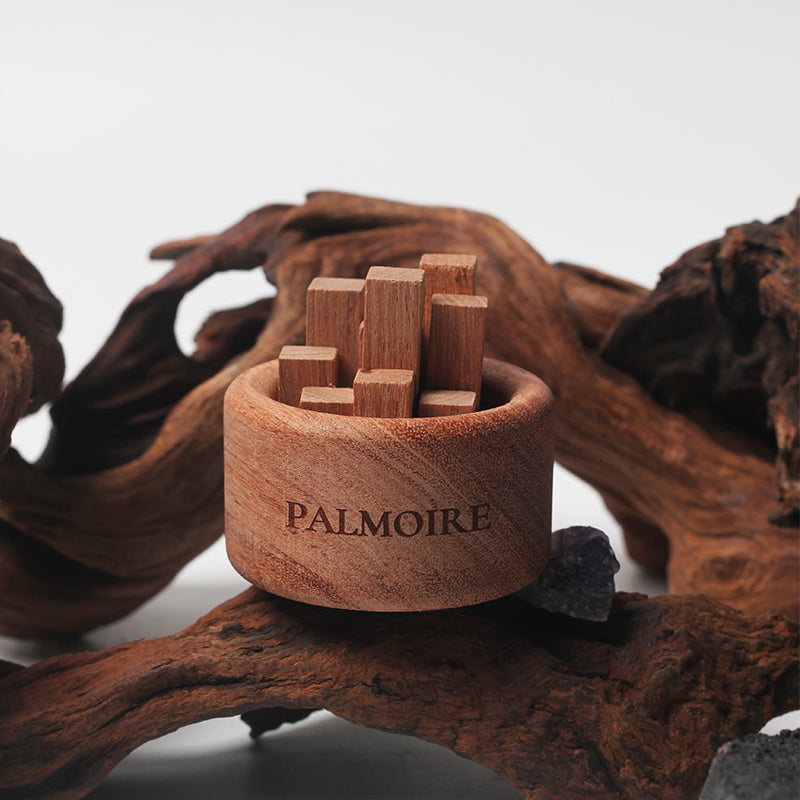 Wood Diffuser - Rosewood | Natural Reed Diffuser for Home Fragrance Pink Iapetus