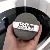 Goodnight Jasmine and Hemp Oil Large Bath Bomb - 8oz Pure Drop