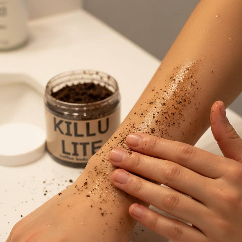 Killulite Coffee Exfoliate Body Scrub Pure Drop