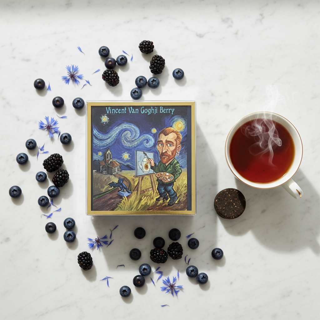 Flat Lay – Vincent Van Goghji Berry