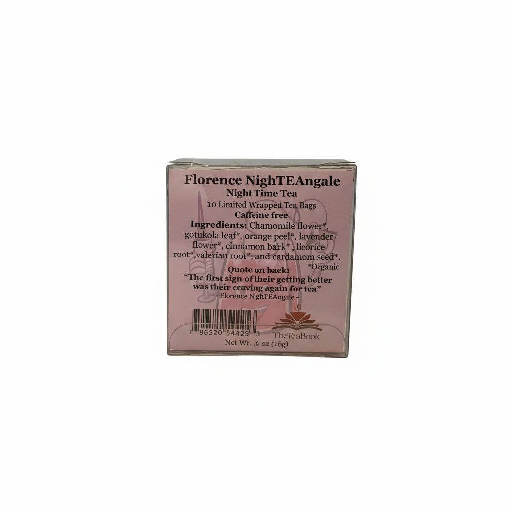 Florence NighTEAngale - Back Label