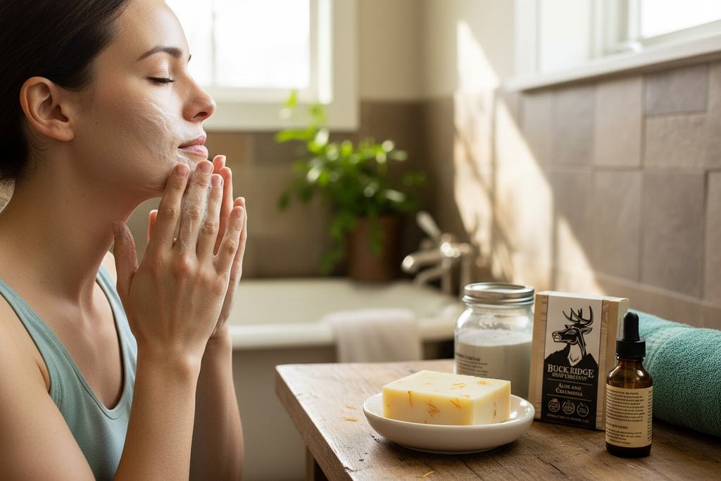 Gentle Face Lathering