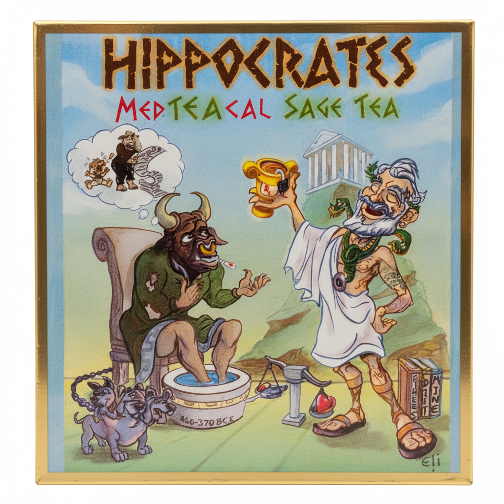 Hippocrates Med-TEA-Cal Berry Sage Tea Aura & Wellness