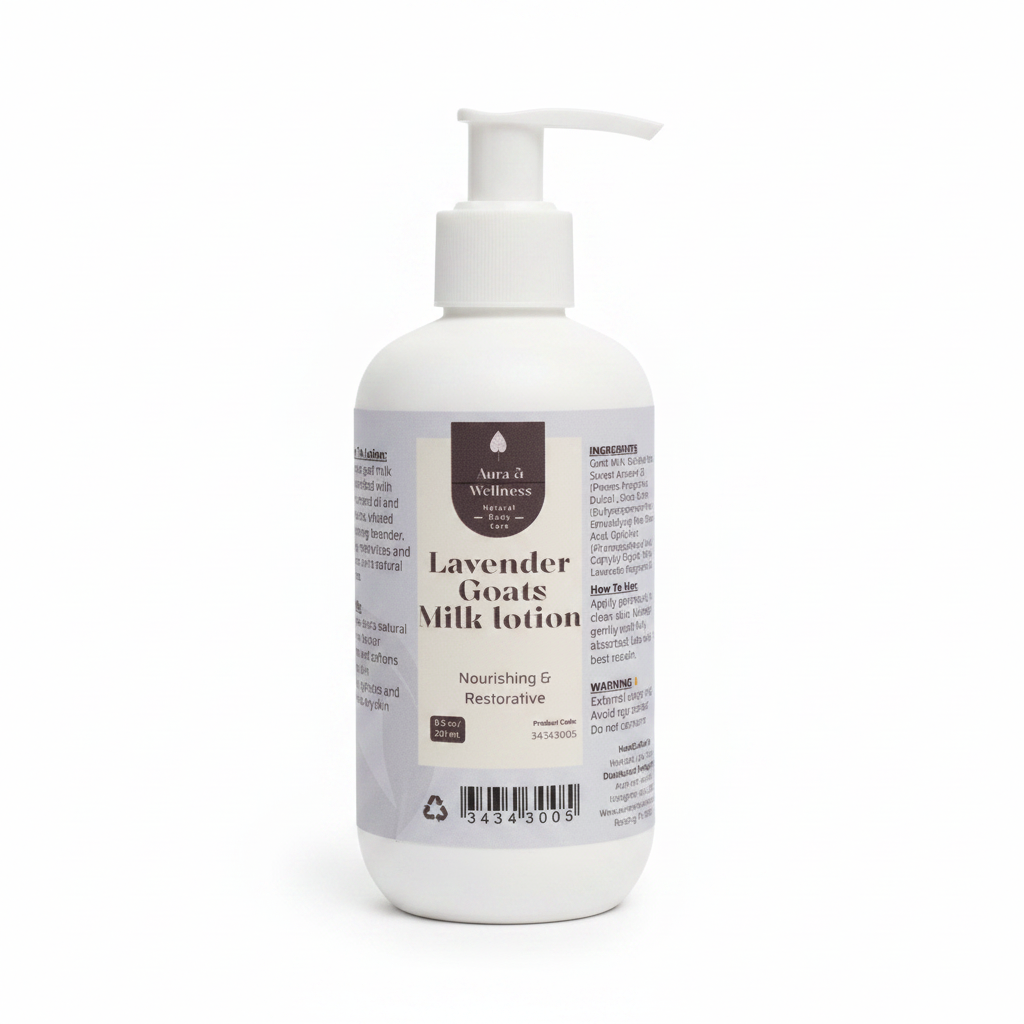 Lavender Goats Milk Lotion Aura & Wellness