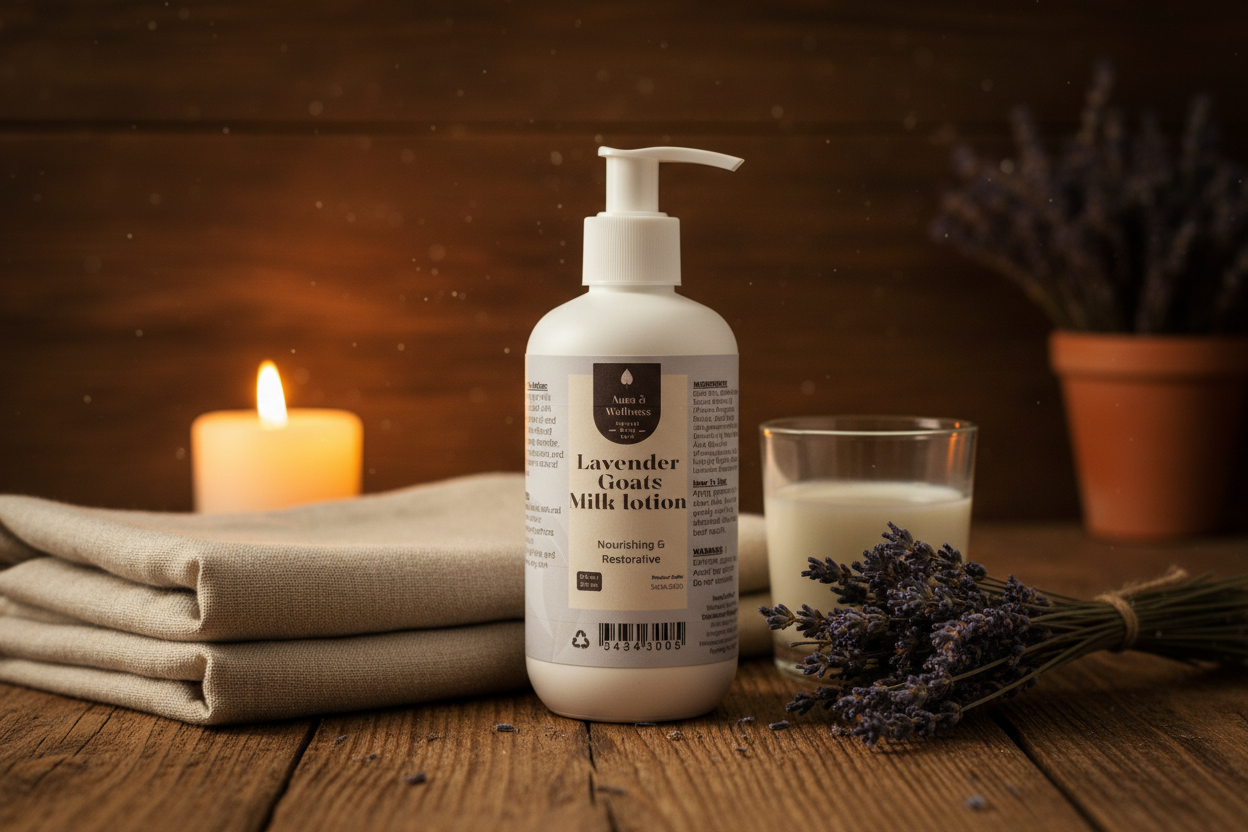Lavender Goats Milk Lotion Aura & Wellness