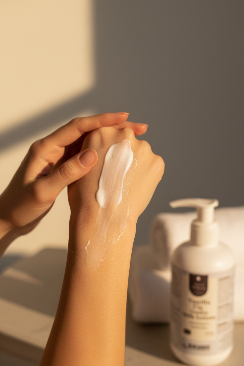 Vanilla Fig Goats Milk Lotion Aura & Wellness