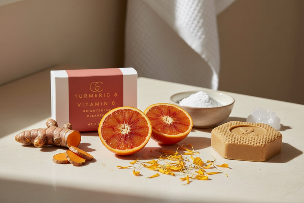 Ingredient Shot – Glow Turmeric & Vitamin C Soap