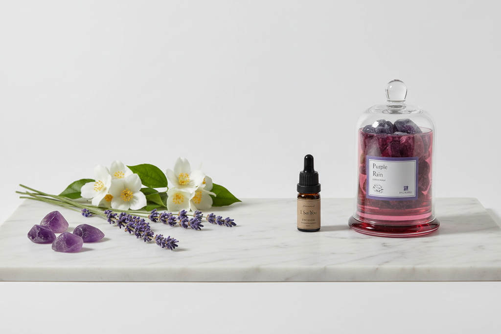 Ingredient Shot – Purple Rain Gemstone Diffuser
